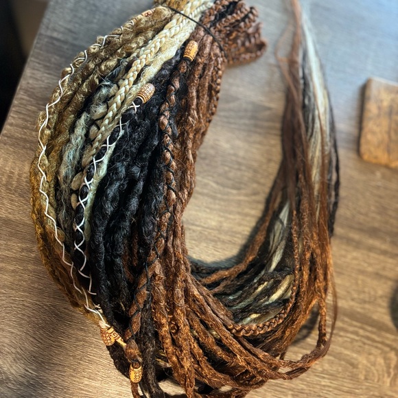 “”””SOLD ON OTHER APP “””””””Handmade Dreadlock Extensions - Picture 5 of 6